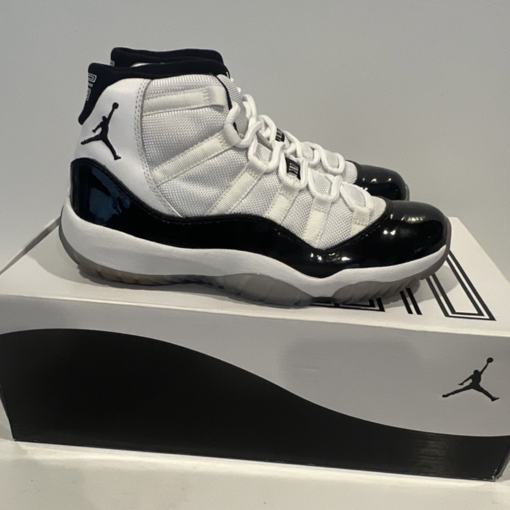 New Air‎ Jordan 11 Retro Concord 2011 Mid Top Lace Up Sneaker Men 378037-10